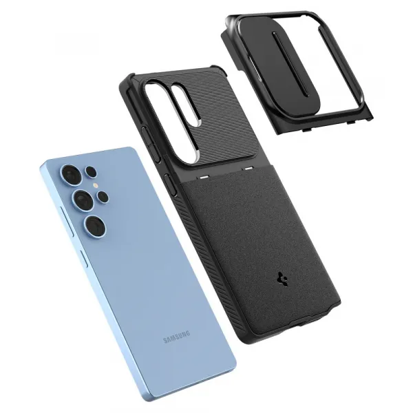 SPIGEN OPTIK ARMOR Puzdro pre Samsung Galaxy S25 Ultra 5G BLACK