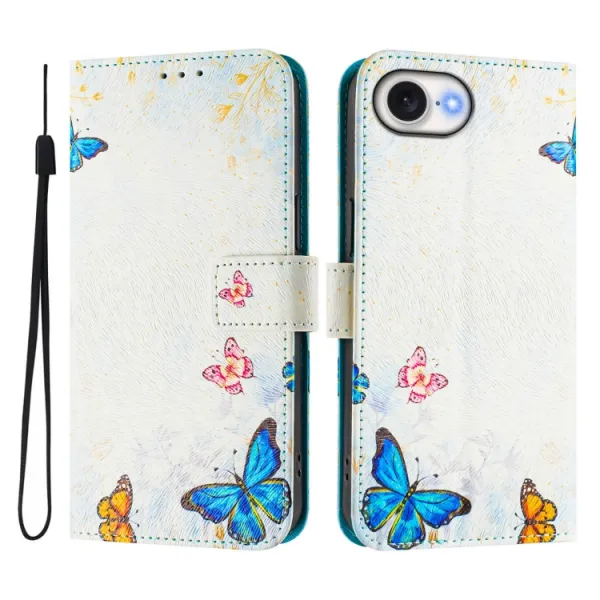 ART Peňaženkový kryt pre Apple iPhone 16e / iPhone 17e BUTTERFLY