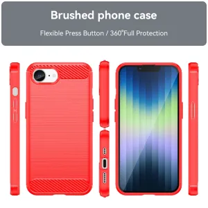 FLEXI TPU Ochranný kryt Apple iPhone 16e / iPhone 17e červený