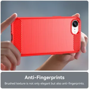 FLEXI TPU Ochranný kryt Apple iPhone 16e / iPhone 17e červený