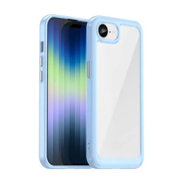 CRYSTAL Ochranný kryt pre Apple iPhone 16e / iPhone 17e modrý