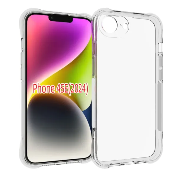 AIRBAG Extra odolný kryt Apple iPhone 16e / iPhone 17e priehľadný
