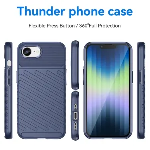 THUNDER Ochranný obal Apple iPhone 16e / iPhone 17e modrý