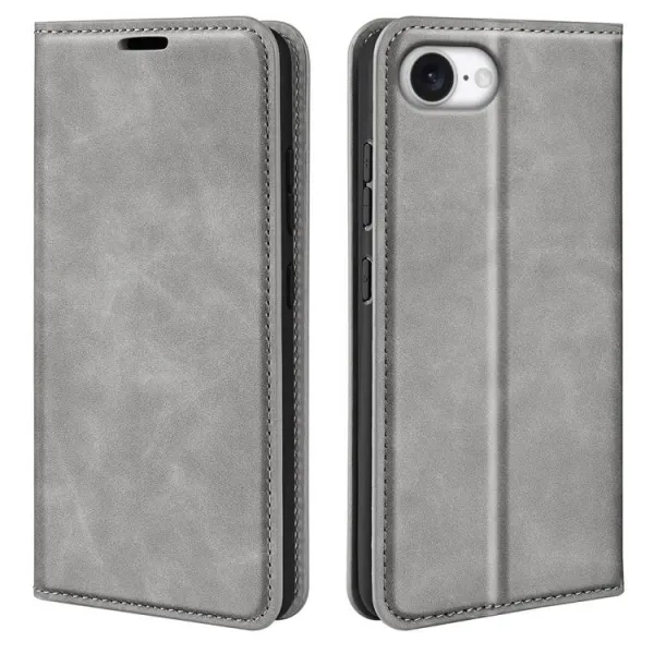 MAGNETIC Zaklápací kryt pre Apple iPhone 16e / iPhone 17e šedý