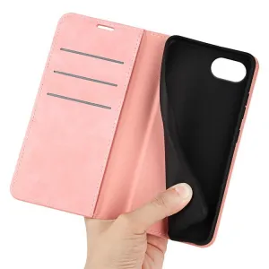 MAGNETIC Zaklápací kryt pre Apple iPhone 16e / iPhone 17e ružový