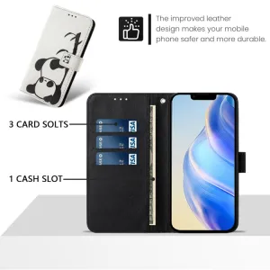 ART Peňaženkový kryt pre Apple iPhone 16e / iPhone 17e PANDA