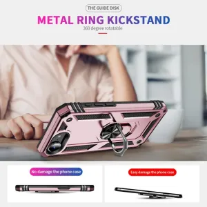 RING Kryt s držiakom pre Apple iPhone 16e / iPhone 17e ružový