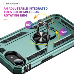 RING Kryt s držiakom pre Apple iPhone 16e / iPhone 17e zelený