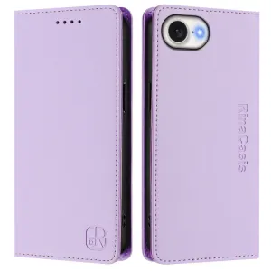 RINA Zaklápacie puzdro pre Apple iPhone 16e / iPhone 17e svetlofialové
