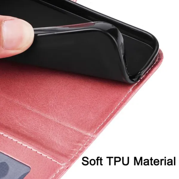 SMOOTH Peňaženkové puzdro pre Google Pixel 10a ružové
