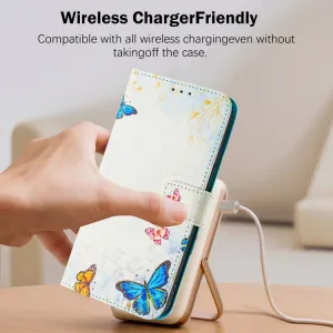 ART Peňaženkový kryt pre Apple iPhone 16e / iPhone 17e BUTTERFLY
