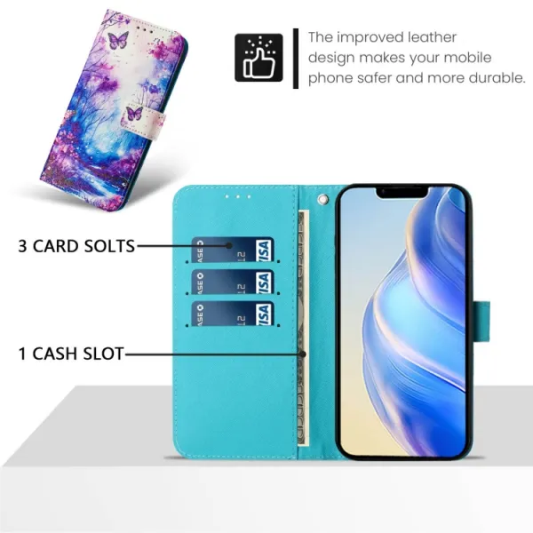 ART Peňaženkový kryt pre Apple iPhone 16e / iPhone 17e DREAMLAND