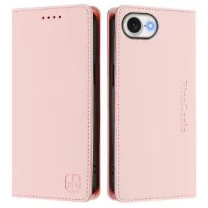 RINA Zaklápacie puzdro pre Apple iPhone 16e / iPhone 17e ružové