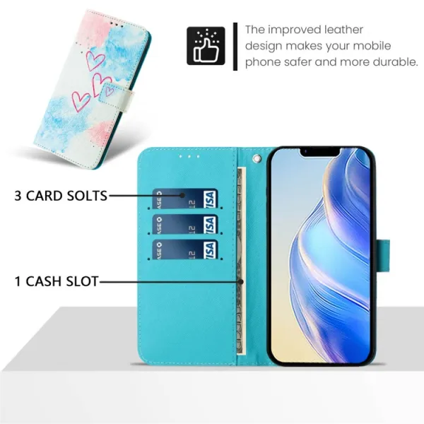 ART Peňaženkový kryt pre Apple iPhone 16e / iPhone 17e LOVE