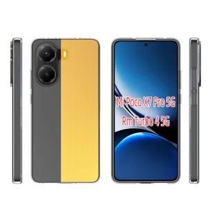 TPU Ochranný kryt pre Xiaomi Poco X7 Pro priehľadný
