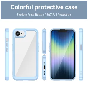 CRYSTAL Ochranný kryt pre Apple iPhone 16e / iPhone 17e modrý