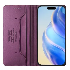 RINA Zaklápacie puzdro pre Apple iPhone 16e / iPhone 17e tmavofialové