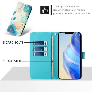 ART Peňaženkový kryt pre Apple iPhone 16e / iPhone 17e BLOOMY FLOWER