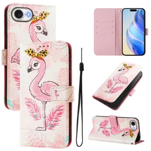 ART Peňaženkový kryt pre Apple iPhone 16e / iPhone 17e FLAMINGO
