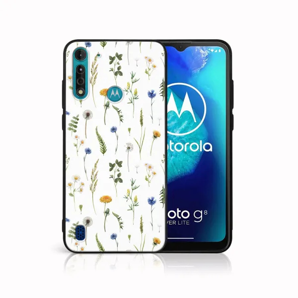MY ART Ochranný kryt pre Motorola Moto G8 Power Lite WILDFLOWER (153)