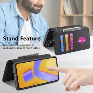 CASENEO MAGSAFE Peňaženkový obal 2v1 Vivo V40 SE 5G čierny