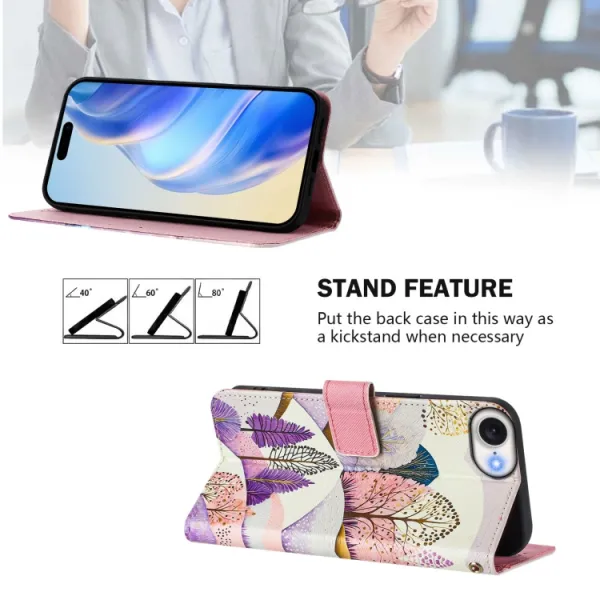 ART Peňaženkový kryt pre Apple iPhone 16e / iPhone 17e LANDSCAPE
