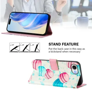 ART Peňaženkový kryt pre Apple iPhone 16e / iPhone 17e MACARONS