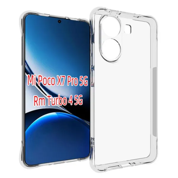 AIRBAG Extra odolný kryt Xiaomi Poco X7 Pro priehľadný