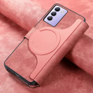CASENEO MAGSAFE Peňaženkový obal 2v1 Vivo V40 SE 5G ružový