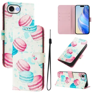 ART Peňaženkový kryt pre Apple iPhone 16e / iPhone 17e MACARONS