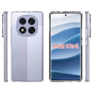 TPU Ochranný kryt pre Xiaomi Redmi Note 14 Pro priehľadný