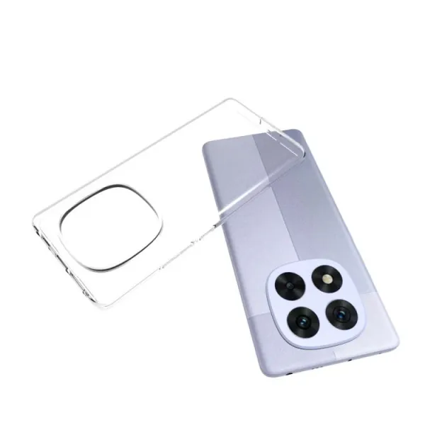 TPU Ochranný kryt pre Xiaomi Redmi Note 14 Pro priehľadný