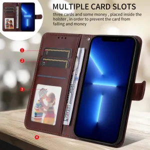 SMOOTH Peňaženkové puzdro pre Xiaomi Redmi Note 14 hnedé