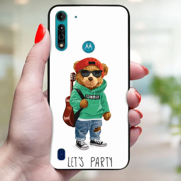 MY ART Ochranný kryt pre Motorola Moto G8 Power Lite BEAR (177)