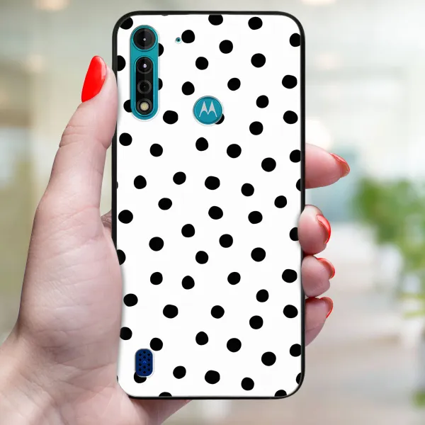 MY ART Ochranný kryt pre Motorola Moto G8 Power Lite DOTS (168)