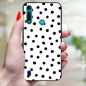 MY ART Ochranný kryt pre Motorola Moto G8 Power Lite DOTS (168)