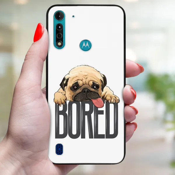 MY ART Ochranný kryt pre Motorola Moto G8 Power Lite BORED (178)