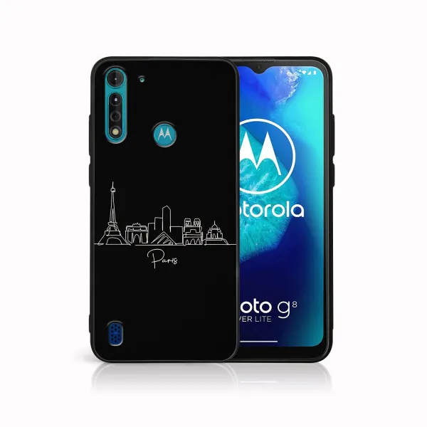 MY ART Ochranný kryt pre Motorola Moto G8 Power Lite PARIS (209)