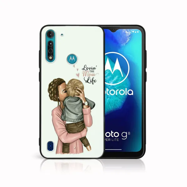 MY ART Ochranný kryt pre Motorola Moto G8 Power Lite MOM LIFE (118)