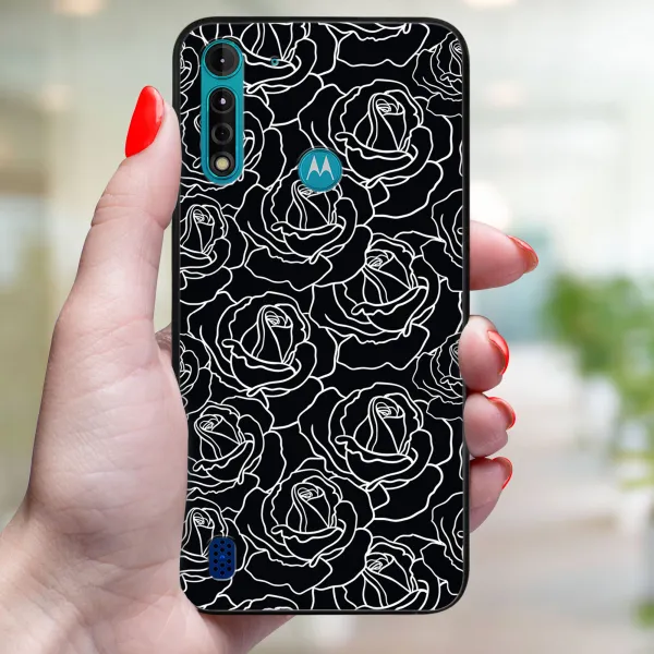 MY ART Ochranný kryt pre Motorola Moto G8 Power Lite ROSES (172)