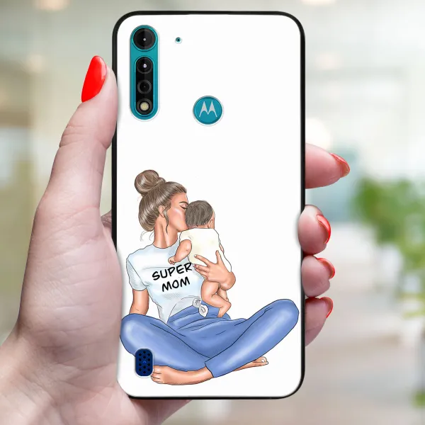 MY ART Ochranný kryt pre Motorola Moto G8 Power Lite SUPERMOM (112)