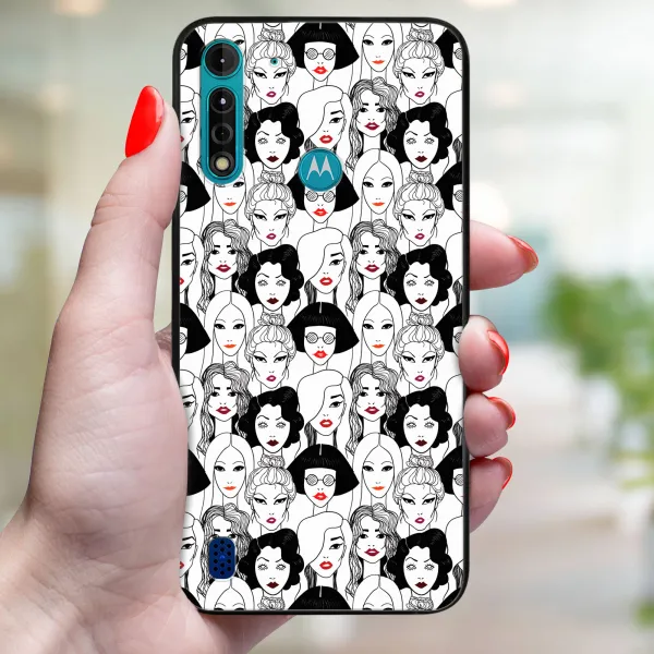 MY ART Ochranný kryt pre Motorola Moto G8 Power Lite LIPSTICK (174)