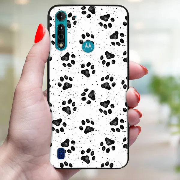MY ART Ochranný kryt pre Motorola Moto G8 Power Lite PAWS (185)