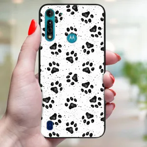 MY ART Ochranný kryt pre Motorola Moto G8 Power Lite PAWS (185)