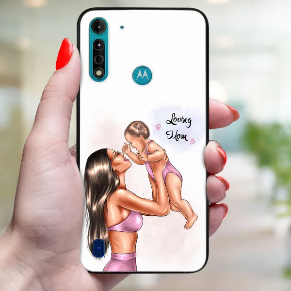 MY ART Ochranný kryt pre Motorola Moto G8 Power Lite LOVING MOM (115)