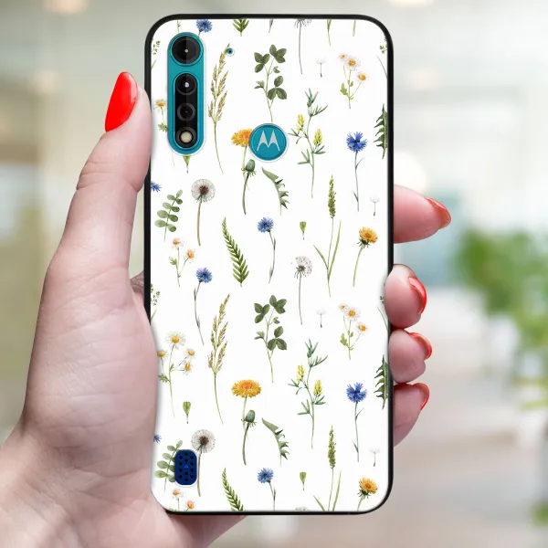 MY ART Ochranný kryt pre Motorola Moto G8 Power Lite WILDFLOWER (153)