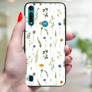 MY ART Ochranný kryt pre Motorola Moto G8 Power Lite WILDFLOWER (153)