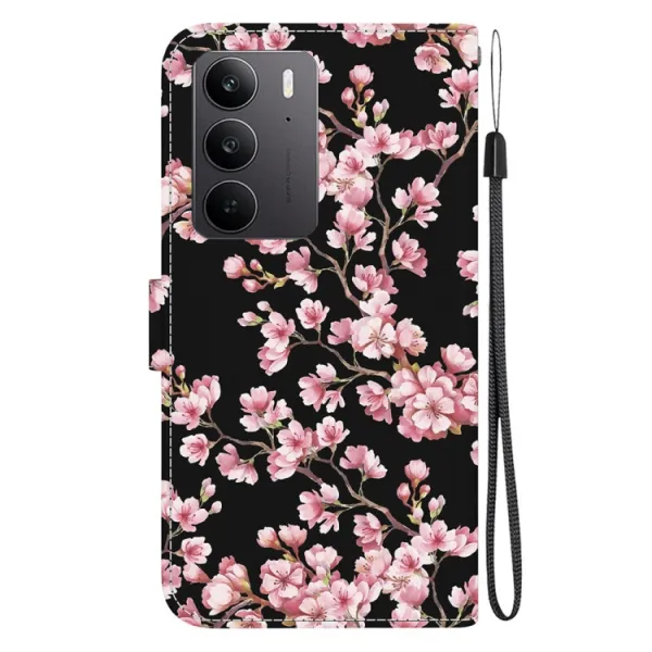ART Peňaženkový kryt pre Realme C75 / Realme 14x 5G PLUM BLOSSOM