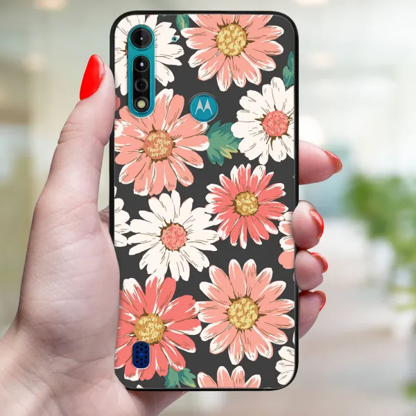 MY ART Ochranný kryt pre Motorola Moto G8 Power Lite DAISY (161)