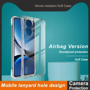 IMAK Ochranný obal pre Xiaomi Poco X7 Pro priehľadný